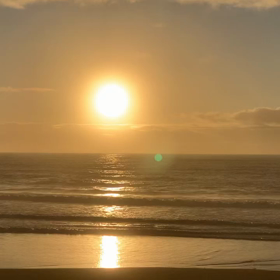 8月6日千葉北、東浪見の朝の波の画像