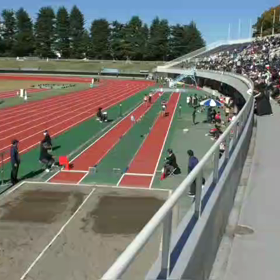 女子走り幅跳び予選②の画像