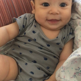 上機嫌な息子coco❤️の画像