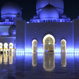 シェイク・ザーイド・モスクの美しすぎる動画の画像