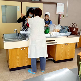 お料理教室はお掃除の画像