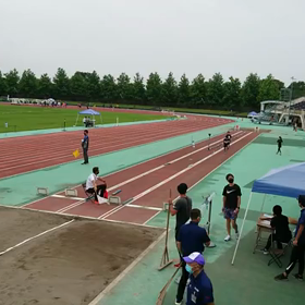 川越選手権走り幅跳び⑧の画像