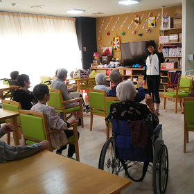 ゆったりストレッチの画像