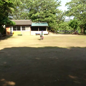 自転車練習③の画像