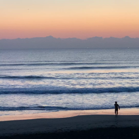 11月20日千葉北、東浪見の朝の波の画像