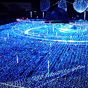 東京ミッドタウンのクリスマスの画像