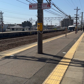 通過待ちの画像