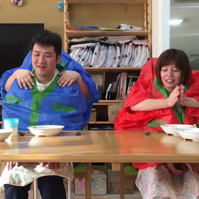 二人羽織の画像