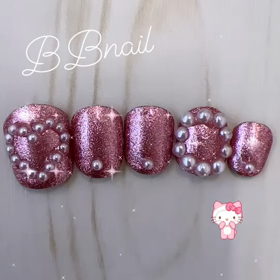 フットネイル特集の画像