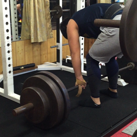 柳本君デッドリフト急激な伸びの画像