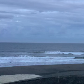 6月23日千葉北、東浪見の朝の波の画像