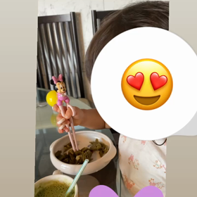 ついに箸を使い始めたよ！の画像