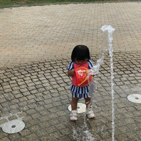 汐留公園 噴水広場の画像