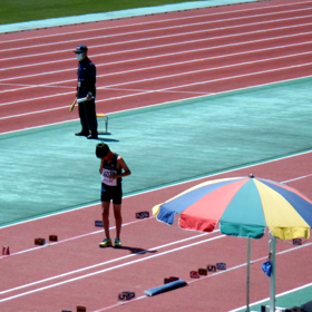 クラブ交流（走り幅跳び）②の画像