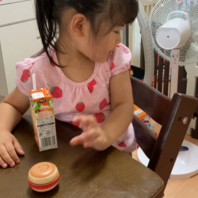 ハンバーガーは偽物の画像