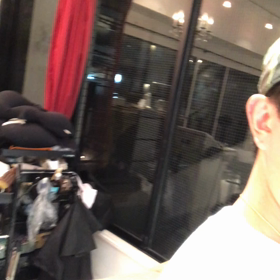 営業後に1人での画像