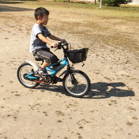 チャリ乗れるよーになった！の画像