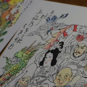 ドキドキ‼️ 初動画投稿(^^) 仏画ワ－クショップです！の画像