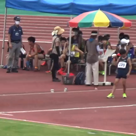 男子 ジャベリックボール投げ②の画像