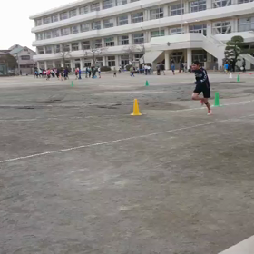走り幅跳び練習女子③の画像
