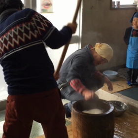 餅つきの画像