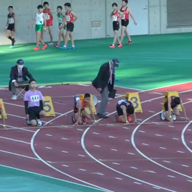 100m6年男子 金子くん 北田くんダブル入賞の画像