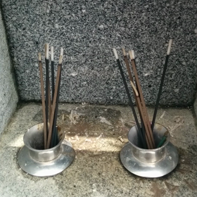 お盆、お墓参り。の画像