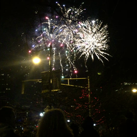 ボストンコモン 花火大会の様子の画像