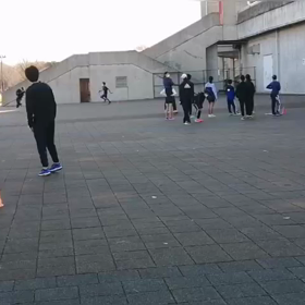 県駅伝 襷練習②の画像