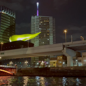 屋形船から見た景色・動画ですの画像