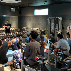 伊吹主税選手肩トレ&メンズフィジークポージングセミナーの画像