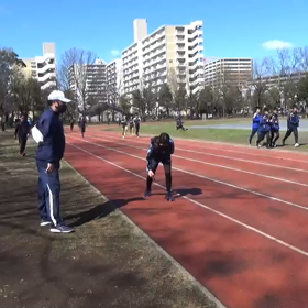 バトン練習(直線)⑥の画像