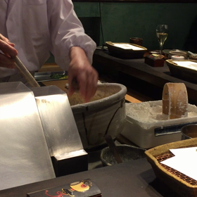 大将のお席 貸切で @てんぶら「みかわ是山居」の画像