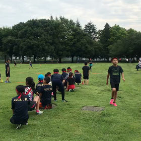 10色リレー バトン渡し②の画像