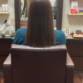 ツヤサラ♪ グロスストレート（縮毛矯正）の画像