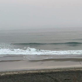 7月3日千葉北、東浪見の朝の波の画像