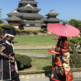 松本城♡殿と姫の動画。の画像