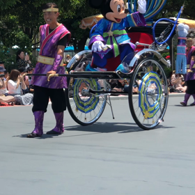 東京ディズニーランド☆七夕パレードの画像