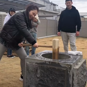 餅つき会の画像