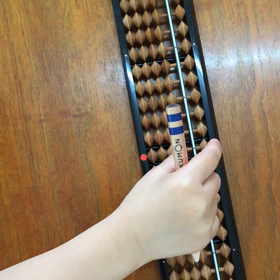 福島県郡山市 習い事 そろばん 指づかい1〜9の画像