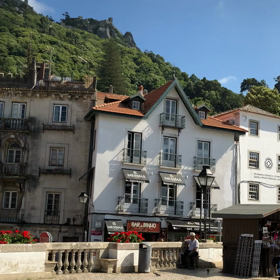 シントラ王宮前動画の画像