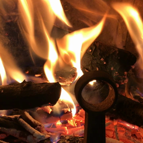 薪ストーブの画像