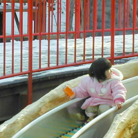 さえりんの❤️ゆ❗ユ❗雪だ❗公園だ❗公園雪遊び❗最終回の画像