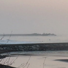 5月1日千葉北！東浪見の朝の波の画像