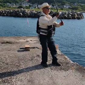 釣りたてサバで焼き干し作りの画像