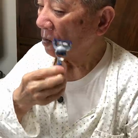 昨日5・3父のひげ剃り、続き^_^の画像