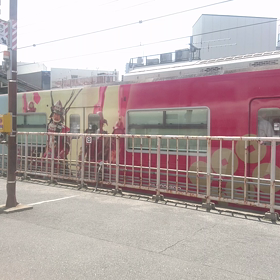 大和路快速車窓の中から天満～桜ノ宮～京橋の画像