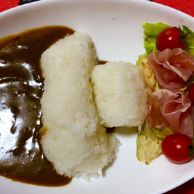 ダムカレーの画像