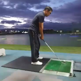 ゆっくり上げて、ゆっくり切り返すの画像