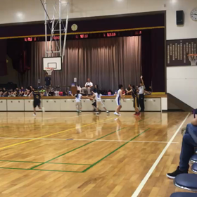 今日のバスケ練習試合(20190916)の画像